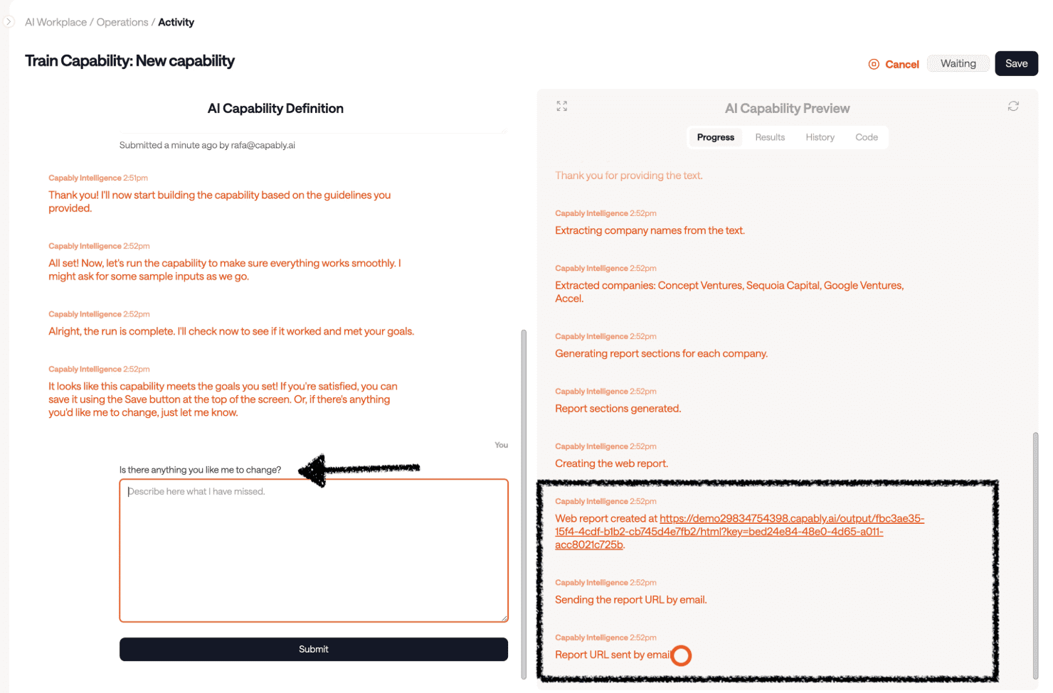 custom nocode agentic workflow
