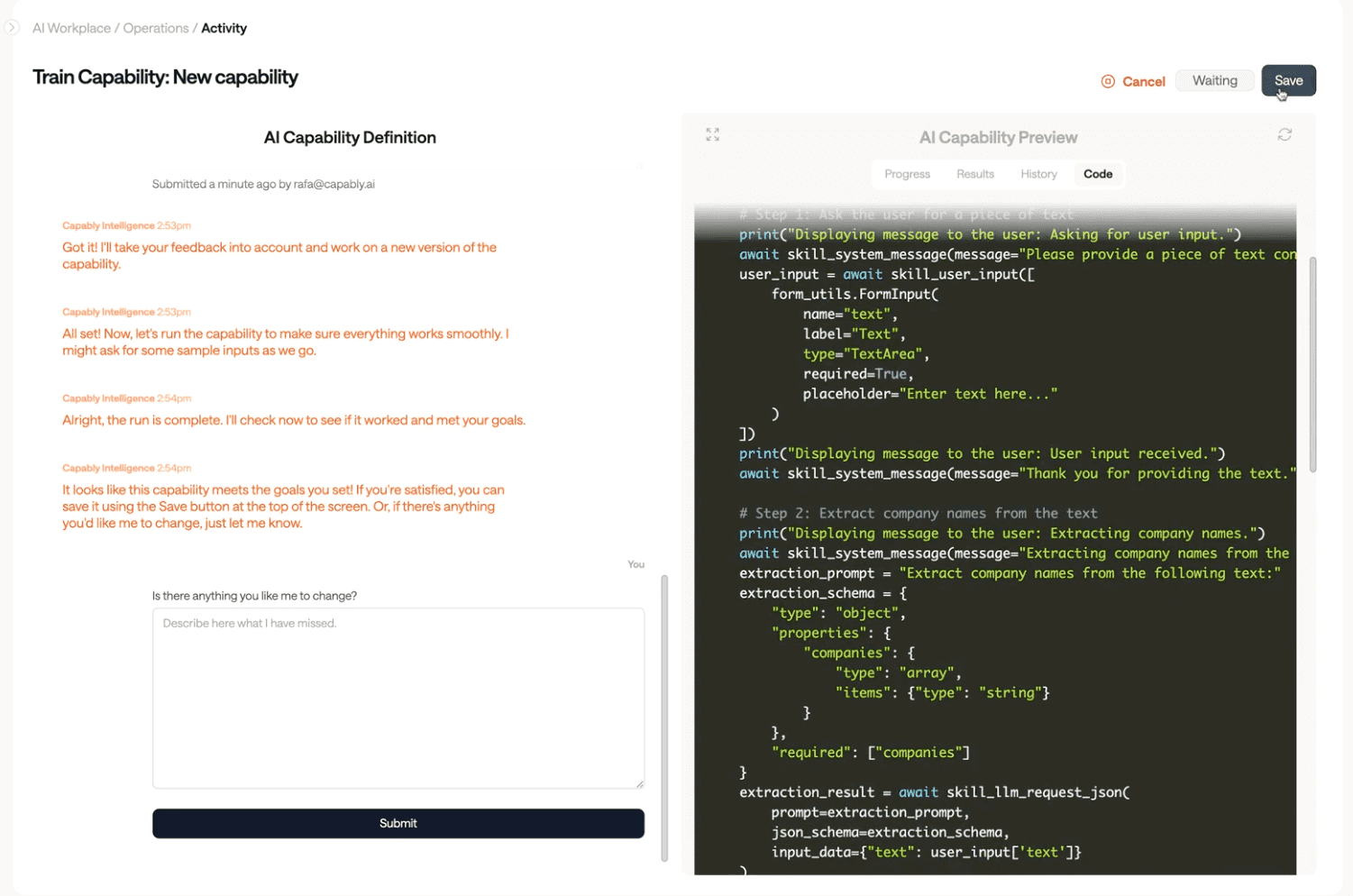 the code behind the agentic workflows