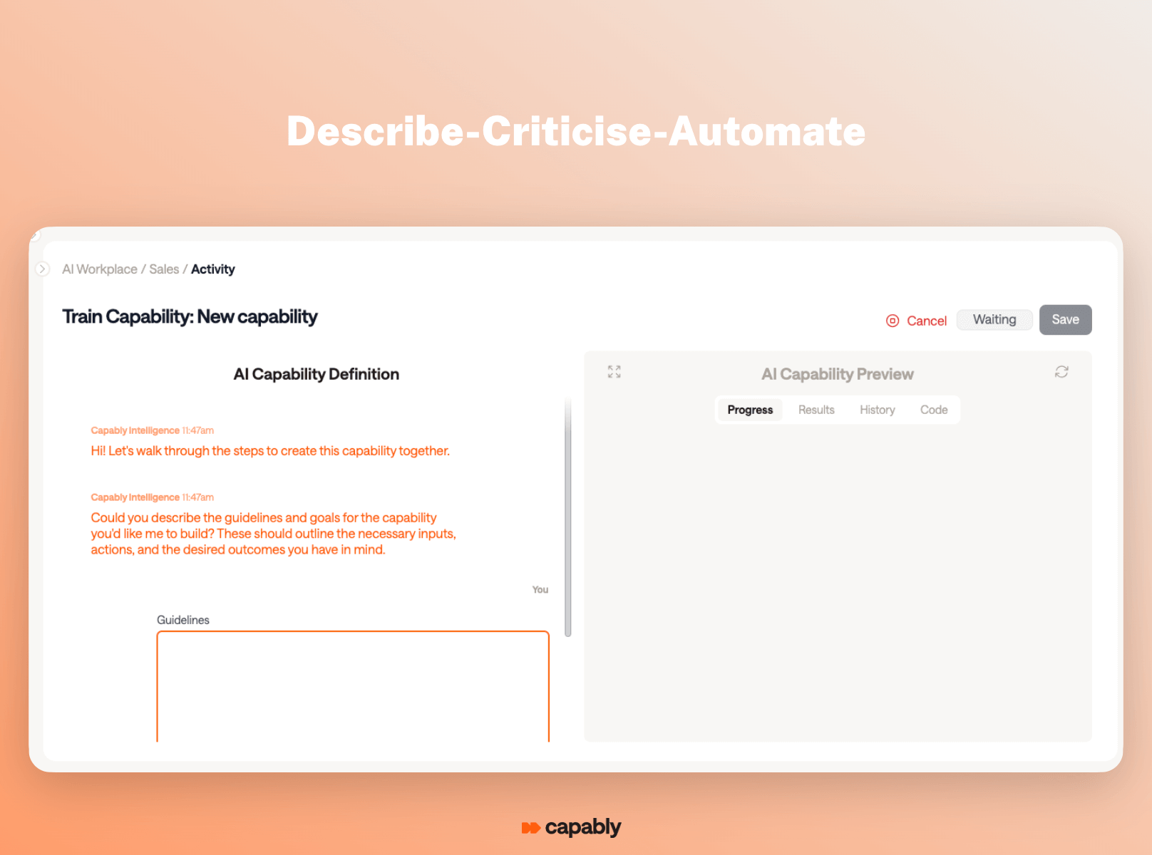 ai healthcare automation nocode