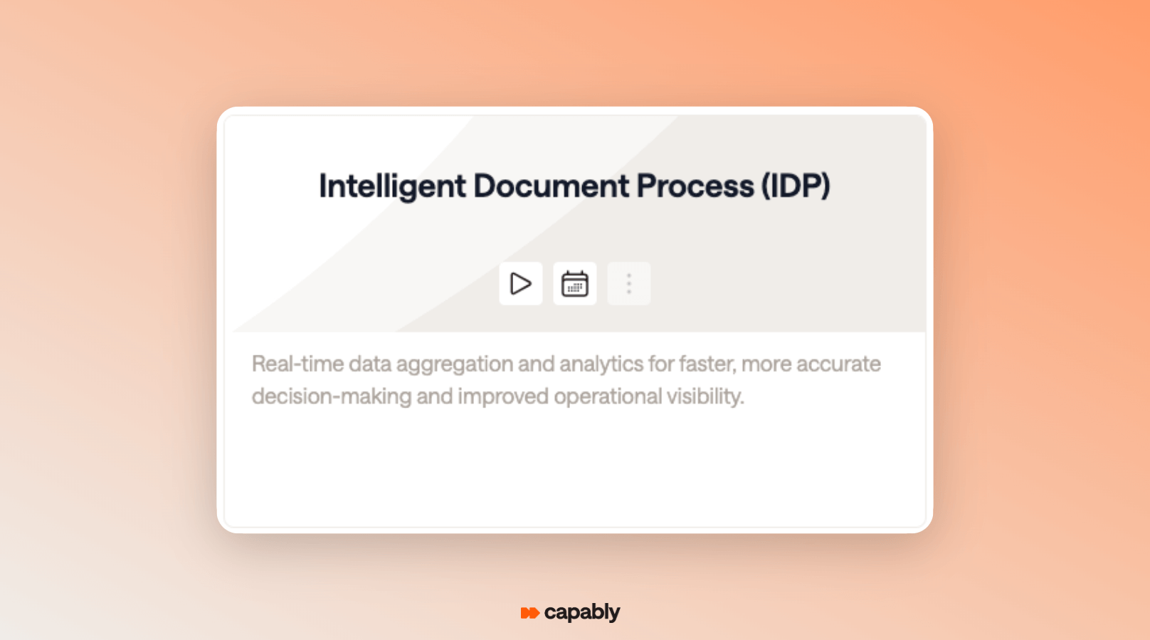 IDP automation for marekting agencies