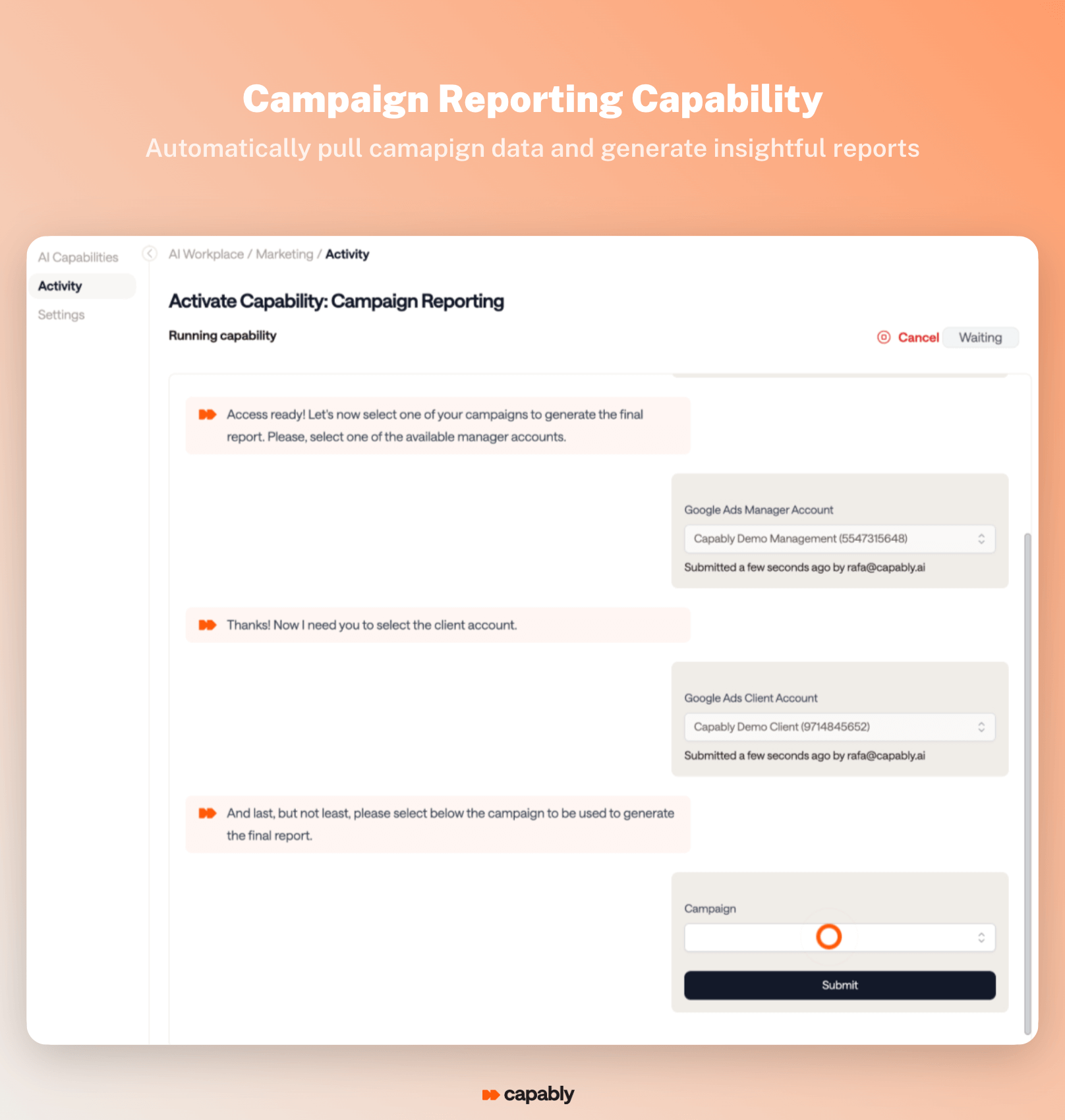 automated campaign reporting for agencies