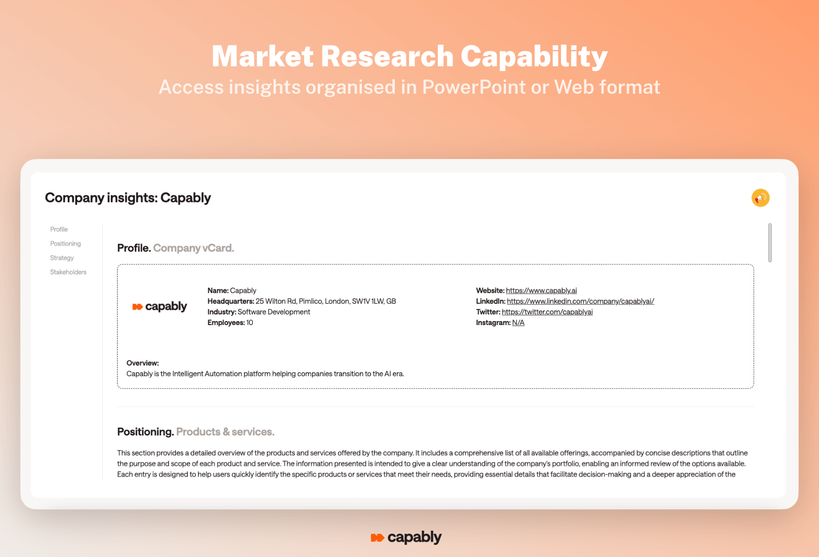 automated market research media agency