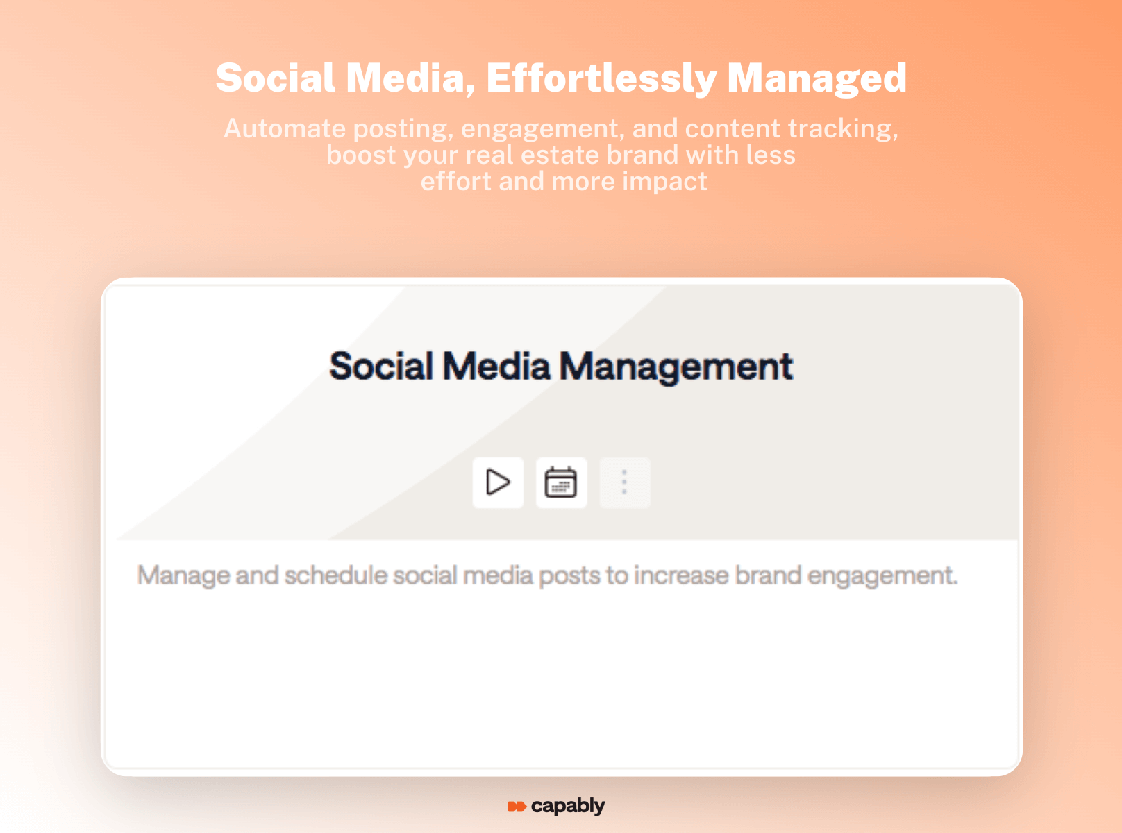 social media automation for real estate